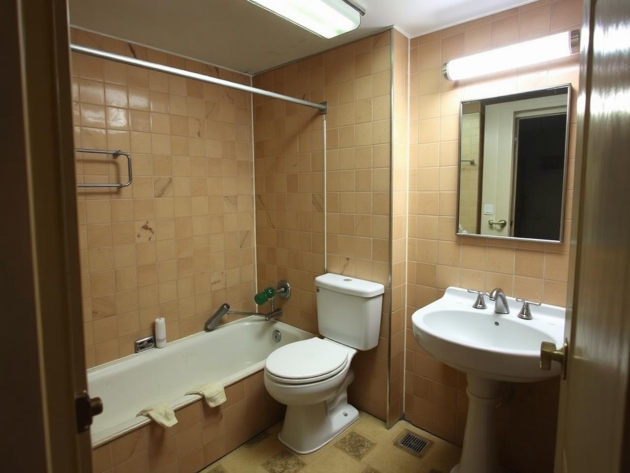 Ensuite Bathroom — Eagle Ridge before